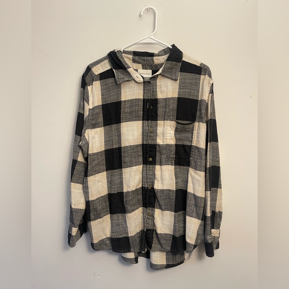 American Eagle Outfitters - Boyfriend fit flannel - Woman’s Large